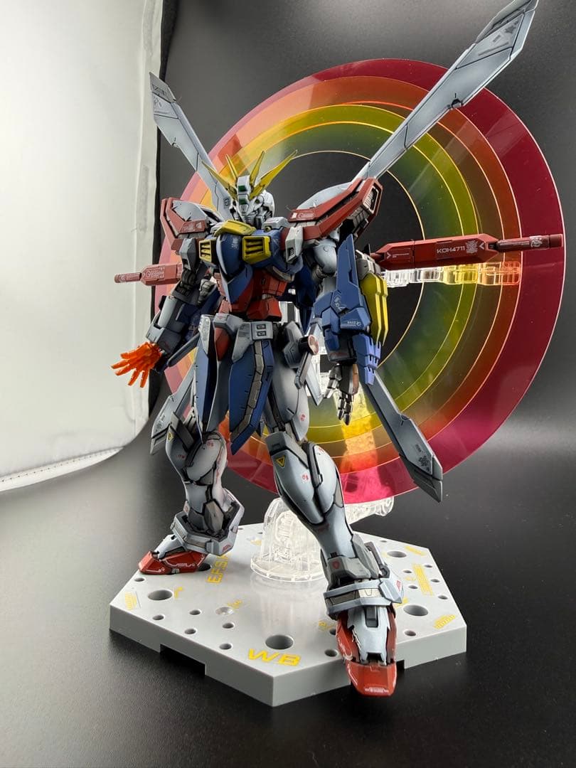 RGゴッドガンダム　ガンプラ