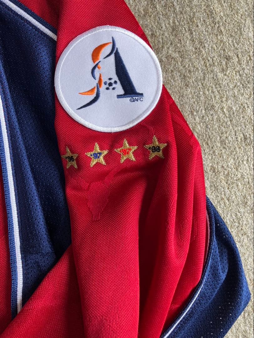 鹿島アントラーズ　アジアクラブ選手用ユニホーム