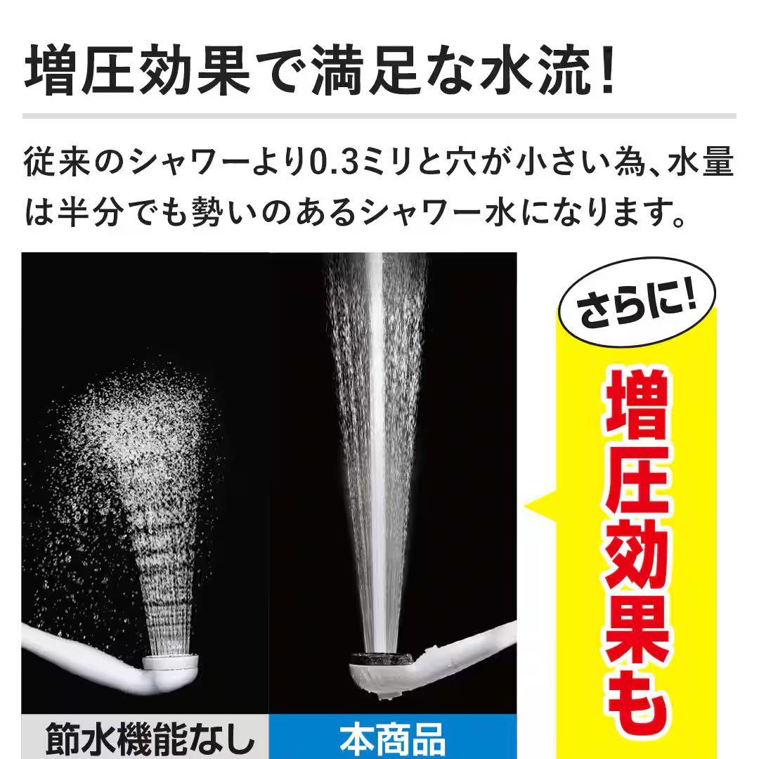 【新品未開封】ウルトラファインバブル節水シャワーヘッド