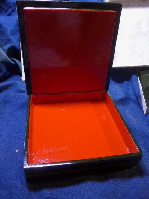 大変貴重なロシアのラッカーミニアチュールの大箱です。手描きです