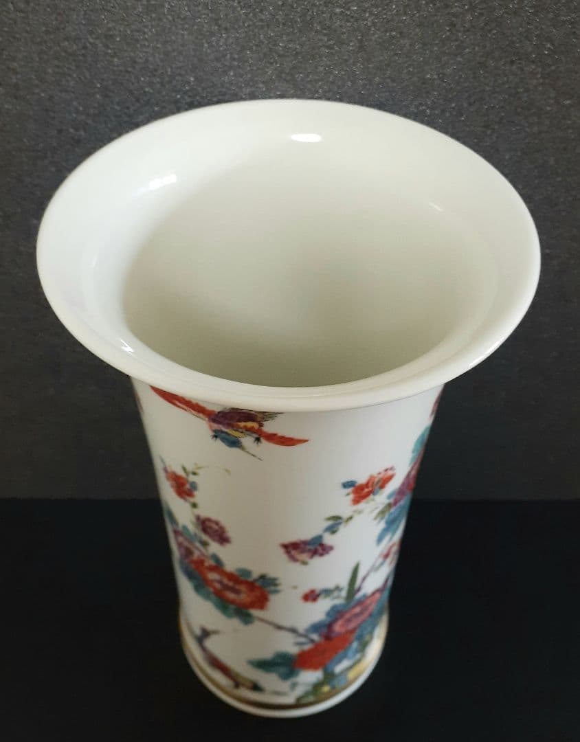 レノックス・サクソニー花瓶　スミソニアンInstitution　ヴィンテージ