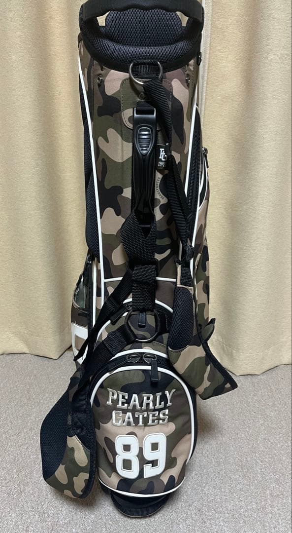 完全完売品　PEARLY GATES PG89 迷彩　カモフラ　キャディバッグ
