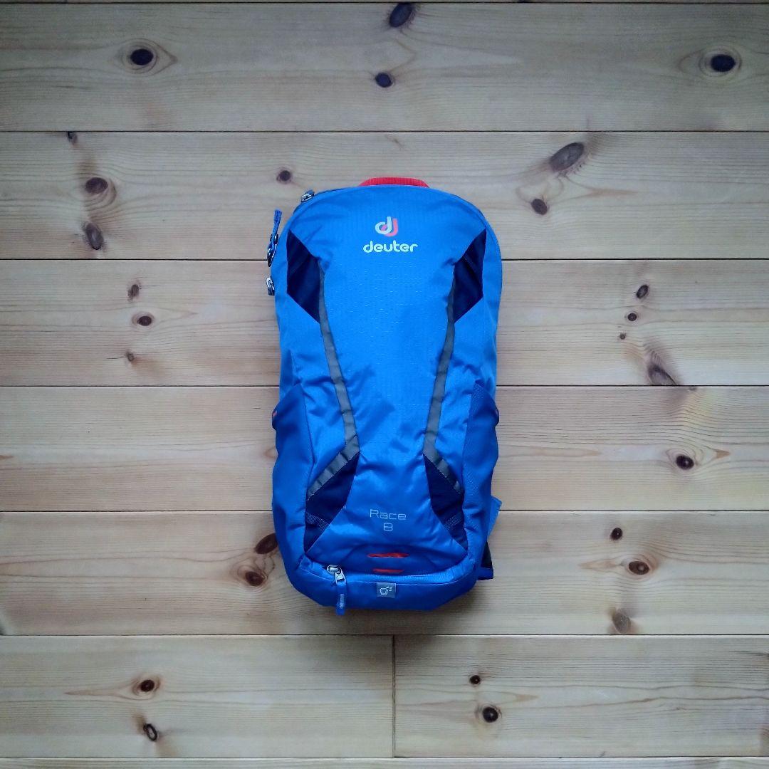 【美品】deuter／Race 8／アジュール／ラピス／廃盤モデル