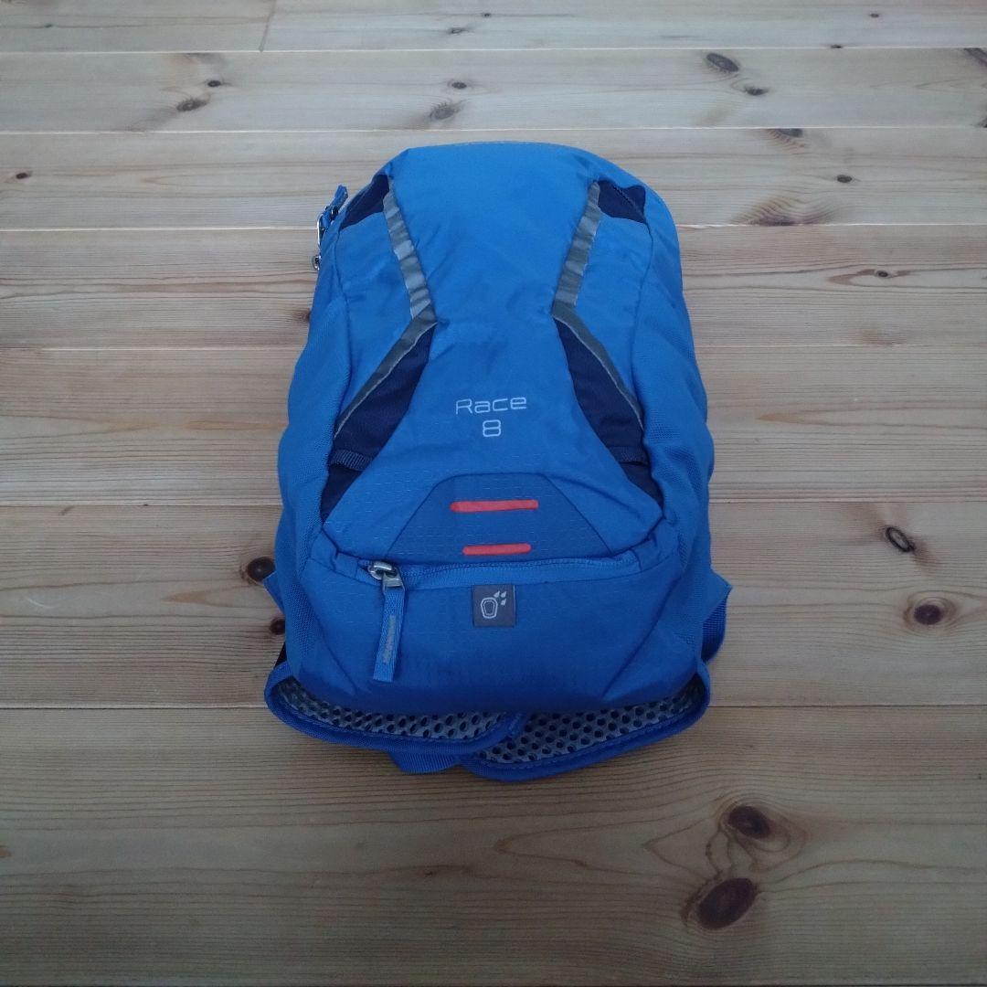 【美品】deuter／Race 8／アジュール／ラピス／廃盤モデル