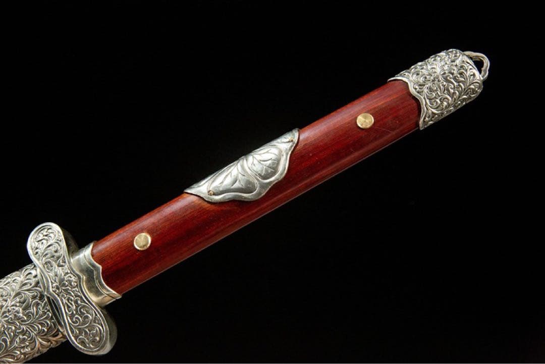 丁白桜戦刀 模造刀 居合刀 武士道 武具 漢剣 唐刀 龍泉剣 手鍛造打