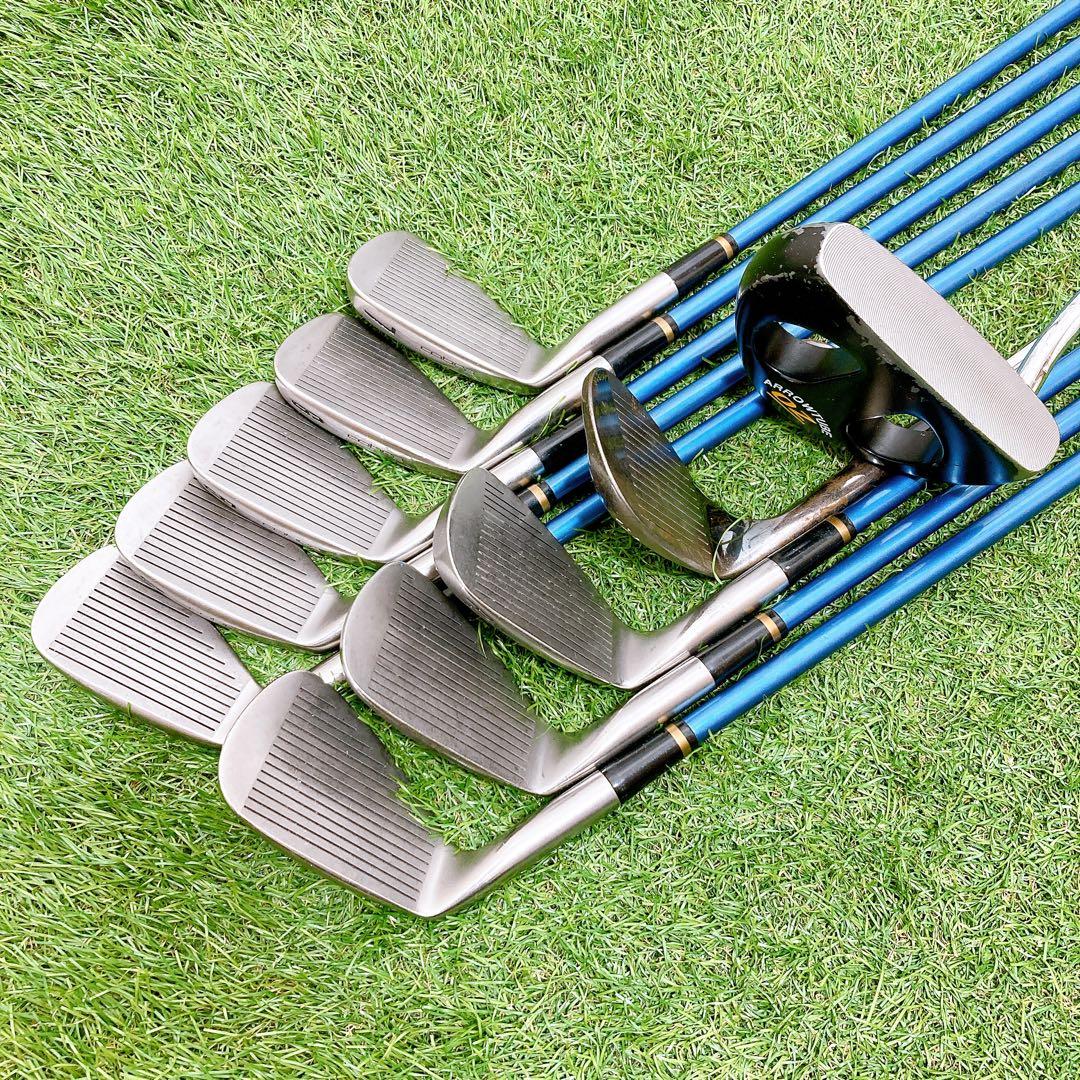 H9.テーラーメイド　初心者オススメ　ゴルフクラブ　メンズセット　右利き　14本