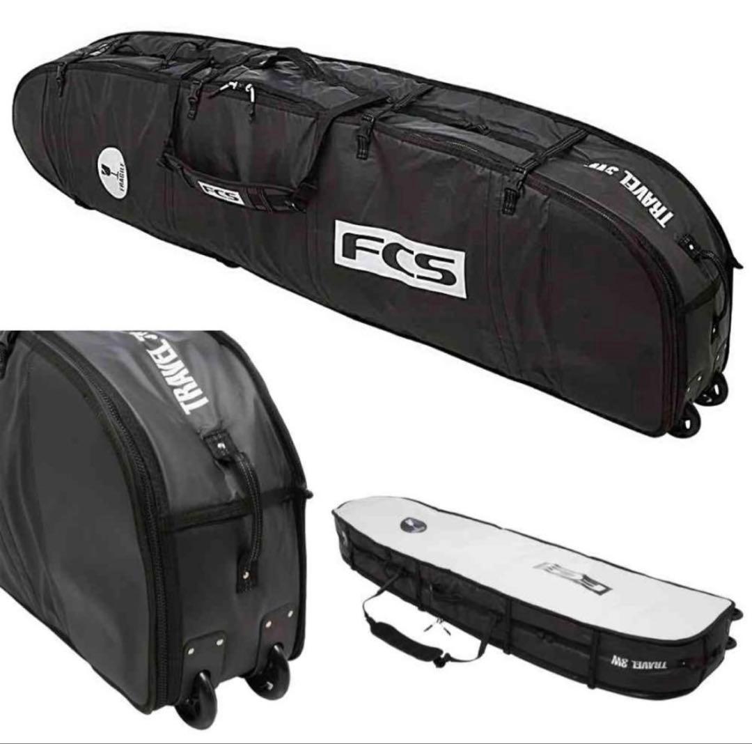 FCS ロングボード ボードケース エアトラベル用ロングボード2本収納