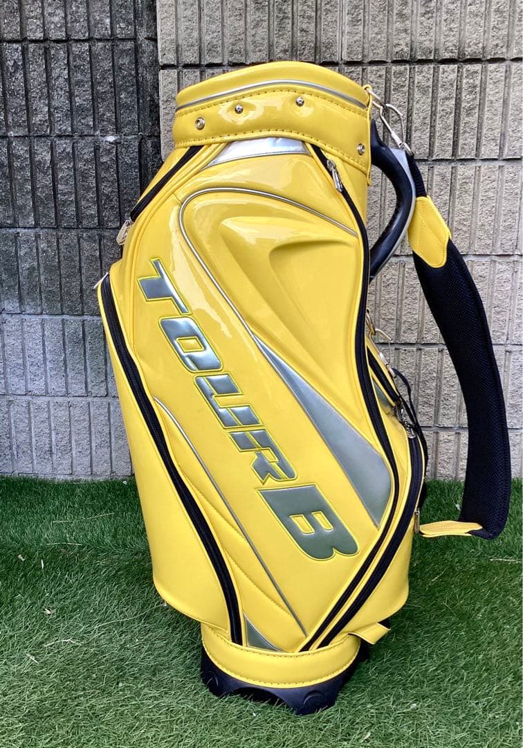 ど*り様 ブリヂストンTOUR B エナメルキャディバッグ