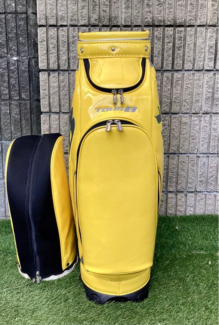 ど*り様 ブリヂストンTOUR B エナメルキャディバッグ