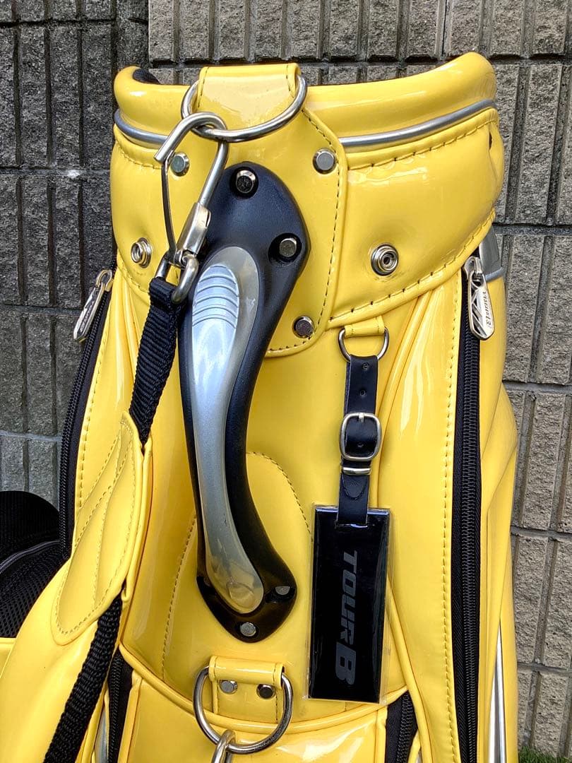 ど*り様 ブリヂストンTOUR B エナメルキャディバッグ