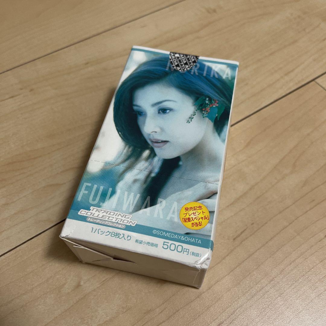 ※入手困難　新品未開封　藤原紀香　トレカ　ボックス