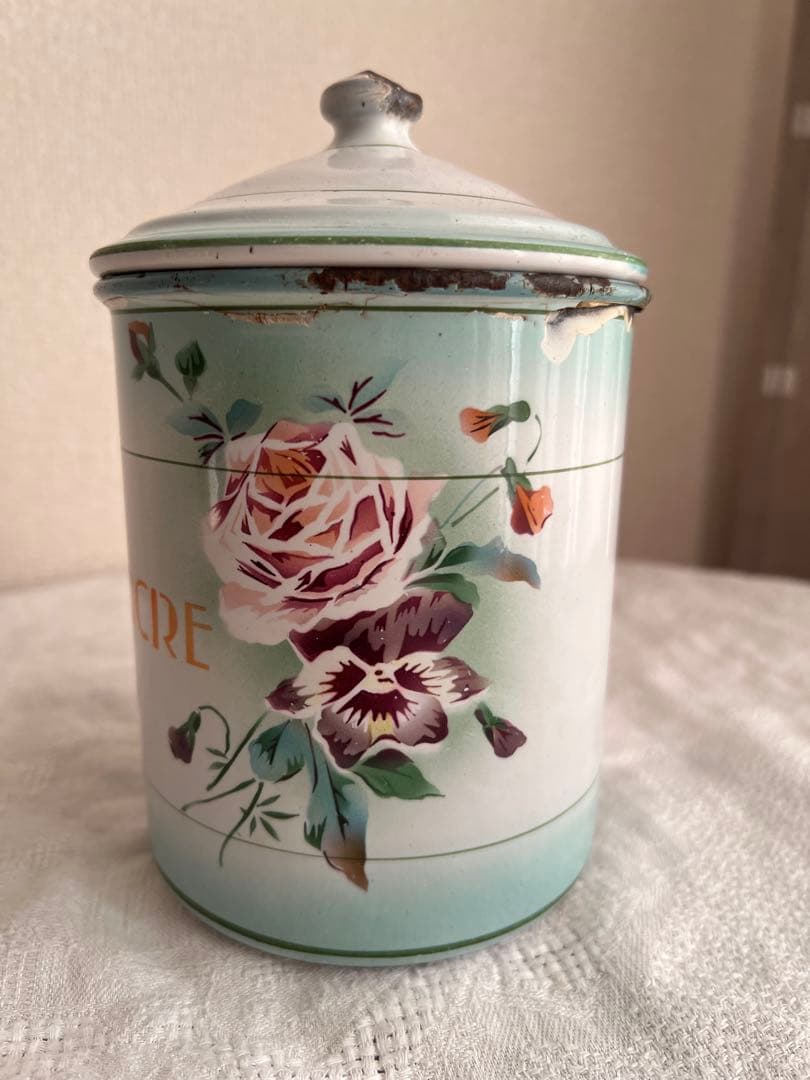 美しい⭐︎フランスアンティーク　JAPY キャニスター　SUCRE