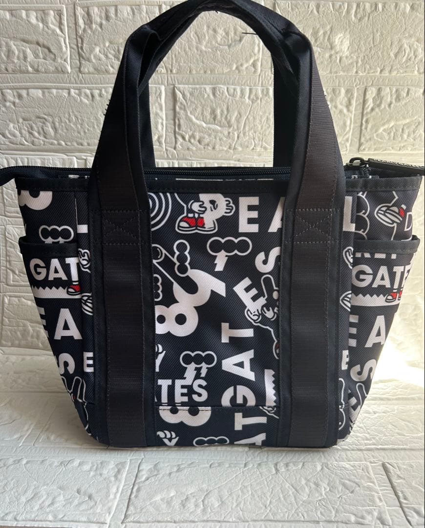 PEARLY GATES どうしちゃったPG 総柄　カートバッグ