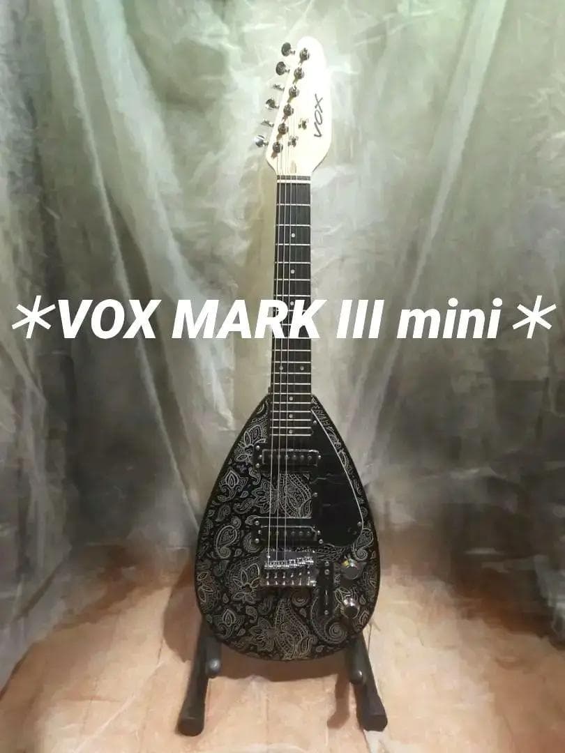 【新品同様】VOX MARK III mini＊ペイズリー柄 ミニギター
