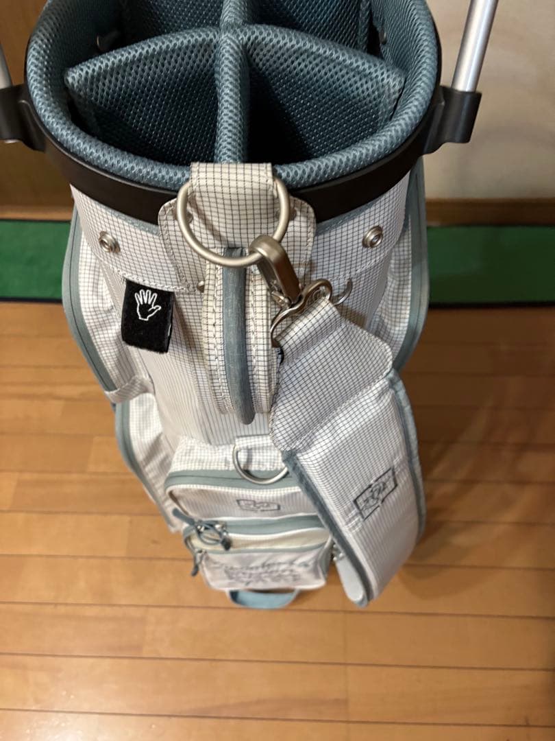 ZOY キャスター付き UNISEX R-PET キャディバッグ フード無