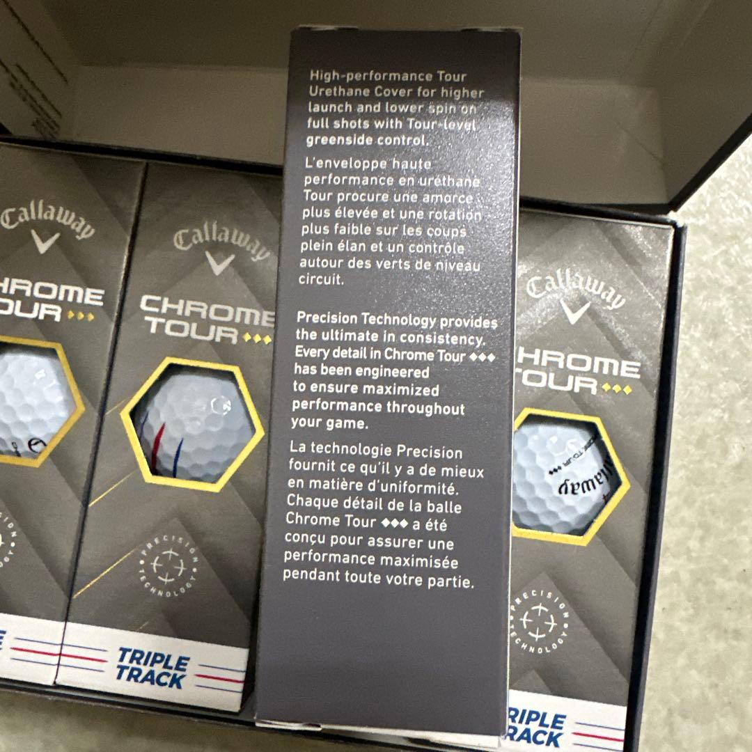Callaway Chrome Tour ゴルフボール2箱