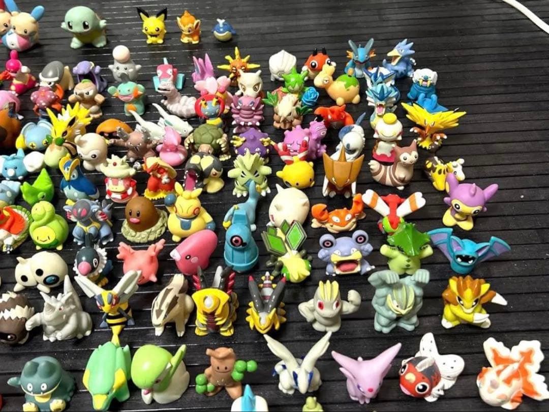 ポケモンキッズ指人形初期 クリアレア含む 261体 水鉄砲まとめ売り★