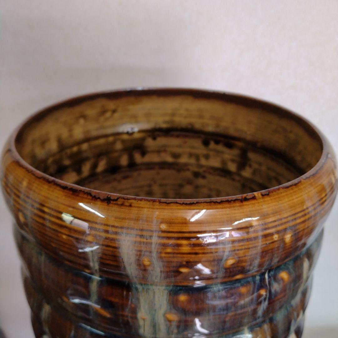 茶道具　期間限定特価　高取一重口水指(十四代　　　亀井味楽)