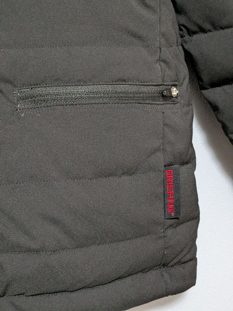 ブリーフィング　ブラックダウンジャケット 電熱機能付き