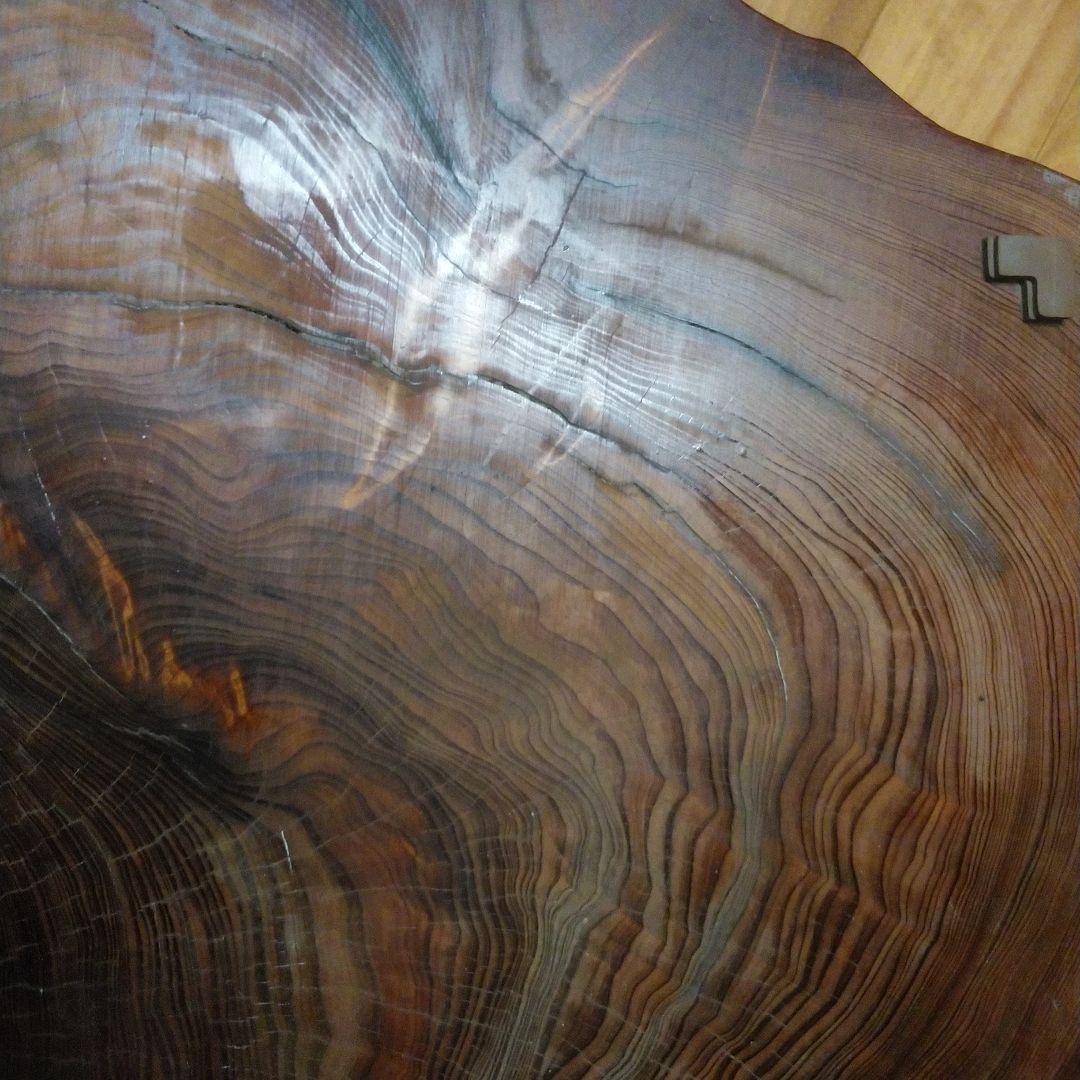 屋久杉　希少　特大寸法の花台・敷台