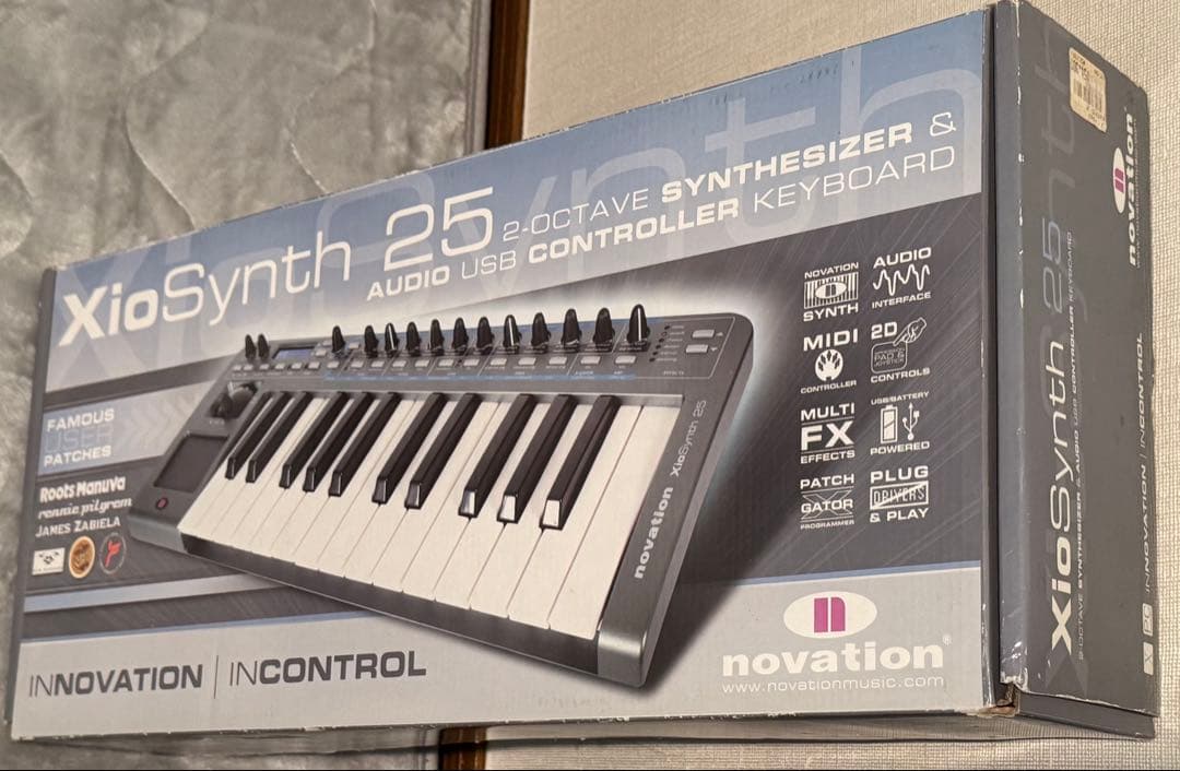 Novation Xio Synth 25 シンセサイザー 送料無料 レア品