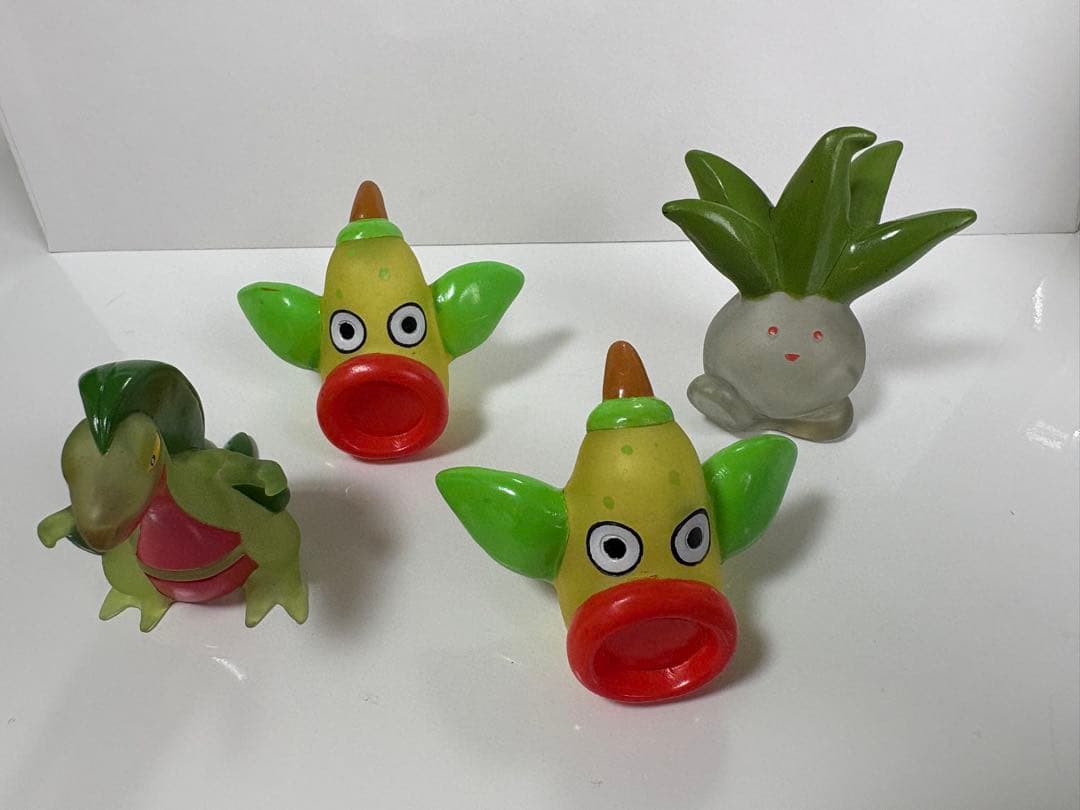 【レア】ポケモン　指人形　草タイプ　まとめ売り　クリア　7体