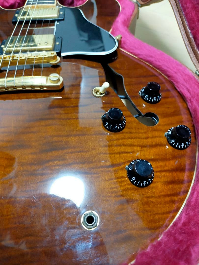 ギター Gibson ES-335 Reissue translucent brown