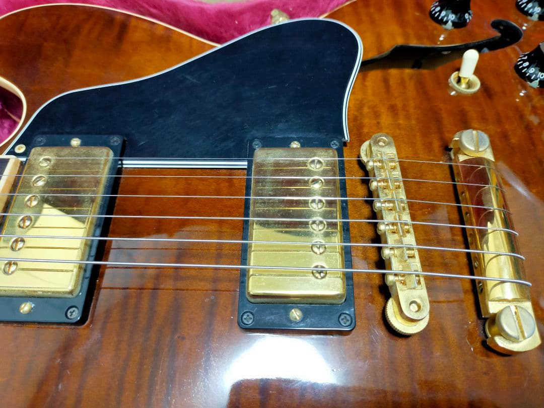 ギター Gibson ES-335 Reissue translucent brown