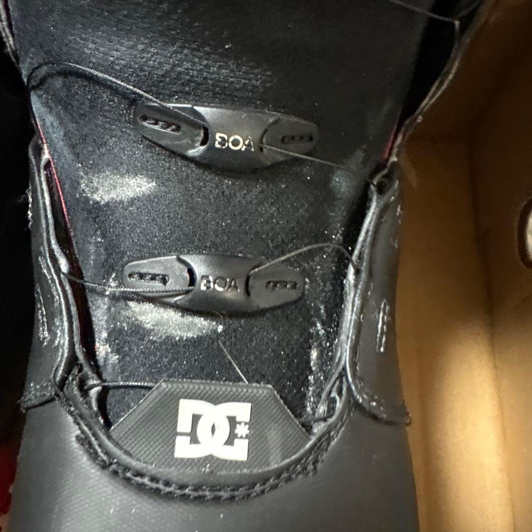 DC BOA スノーボードブーツ ブラック/レッド