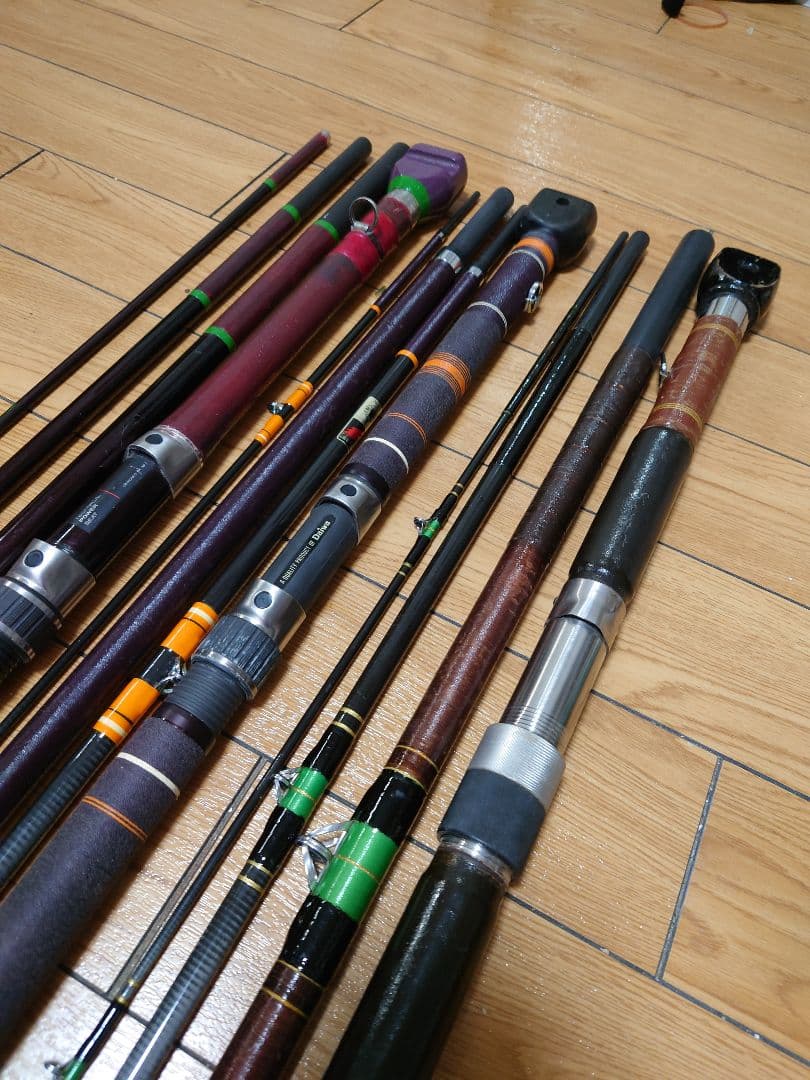 石鯛竿 3セット ジャンク品