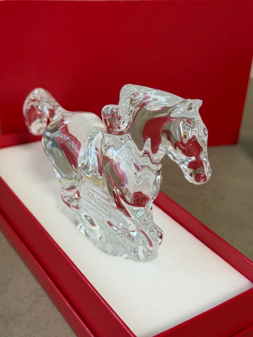 Baccarat 2026・干支馬の置物　 クリスタル　新作・新品