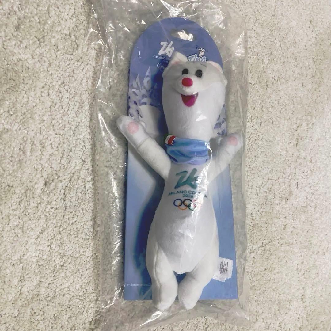 Tina ティナ ぬいぐるみマスコット ミラノ・コルティナ2026 27cm