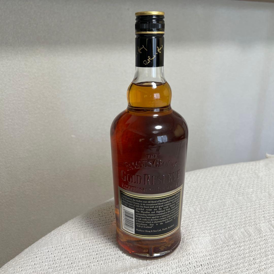 ウイスキー　古酒Famous Grouse Gold Reserve 12年