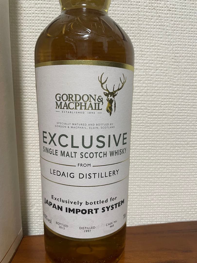 レダイグ　1997年蒸留　ゴードン＆マクファイル