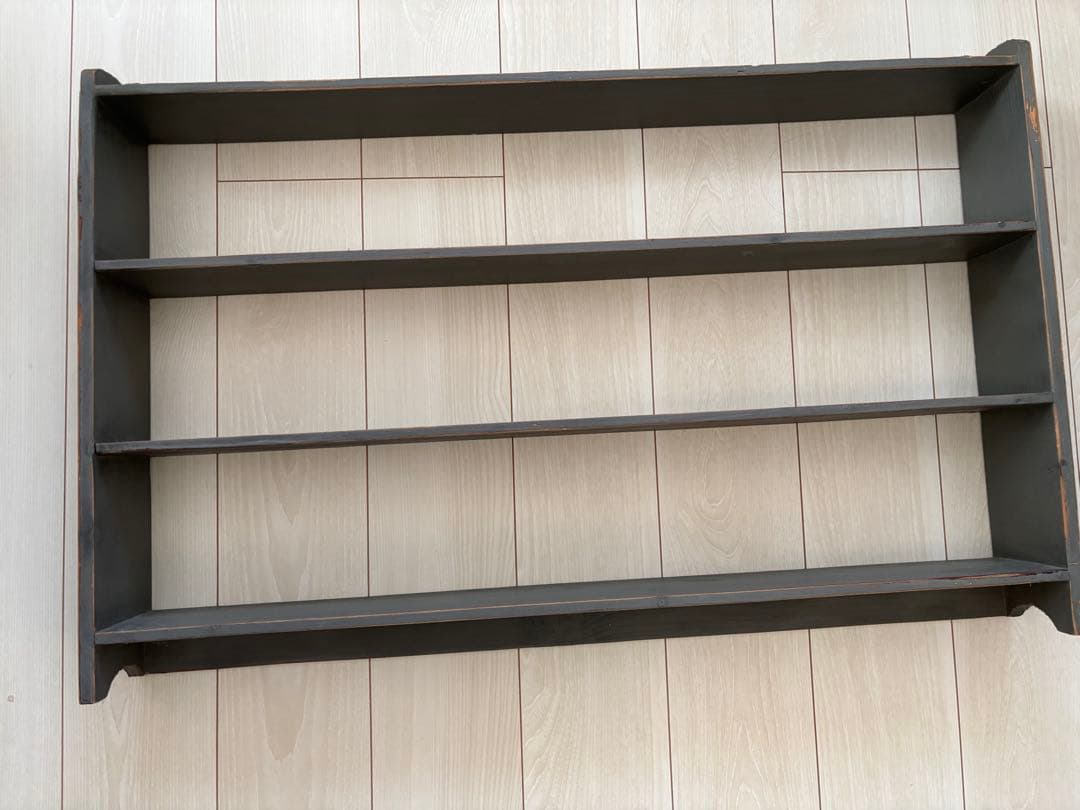 イギリスアンティークシェルフウォールシェルフ壁掛けラック