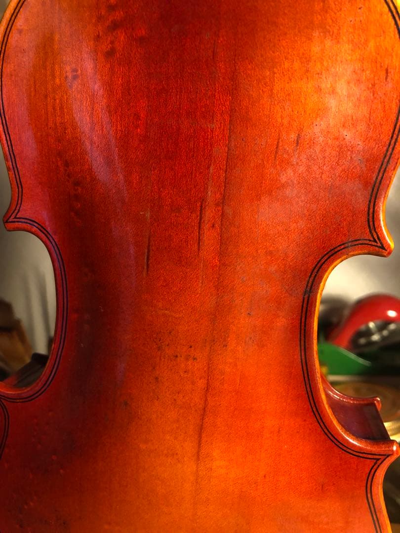 【駒&魂柱調整済】Suzuki分数バイオリンNo220 1/16 1991