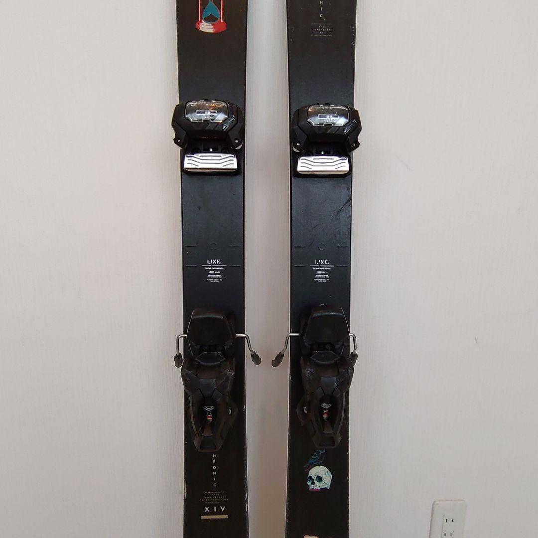 LINE CHRONIC スキー板 ビンディング付き