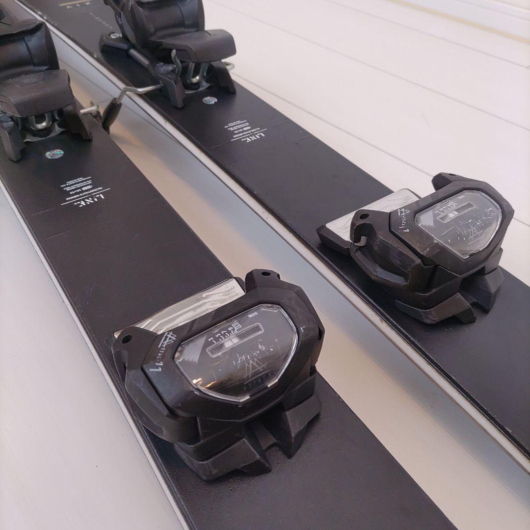 LINE CHRONIC スキー板 ビンディング付き