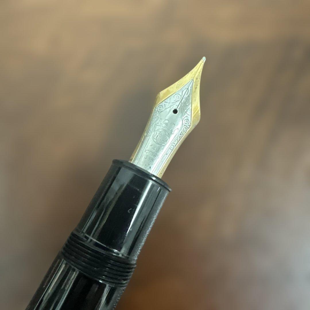 ★良品★モンブラン146 万年筆 14Cニブ インクなし