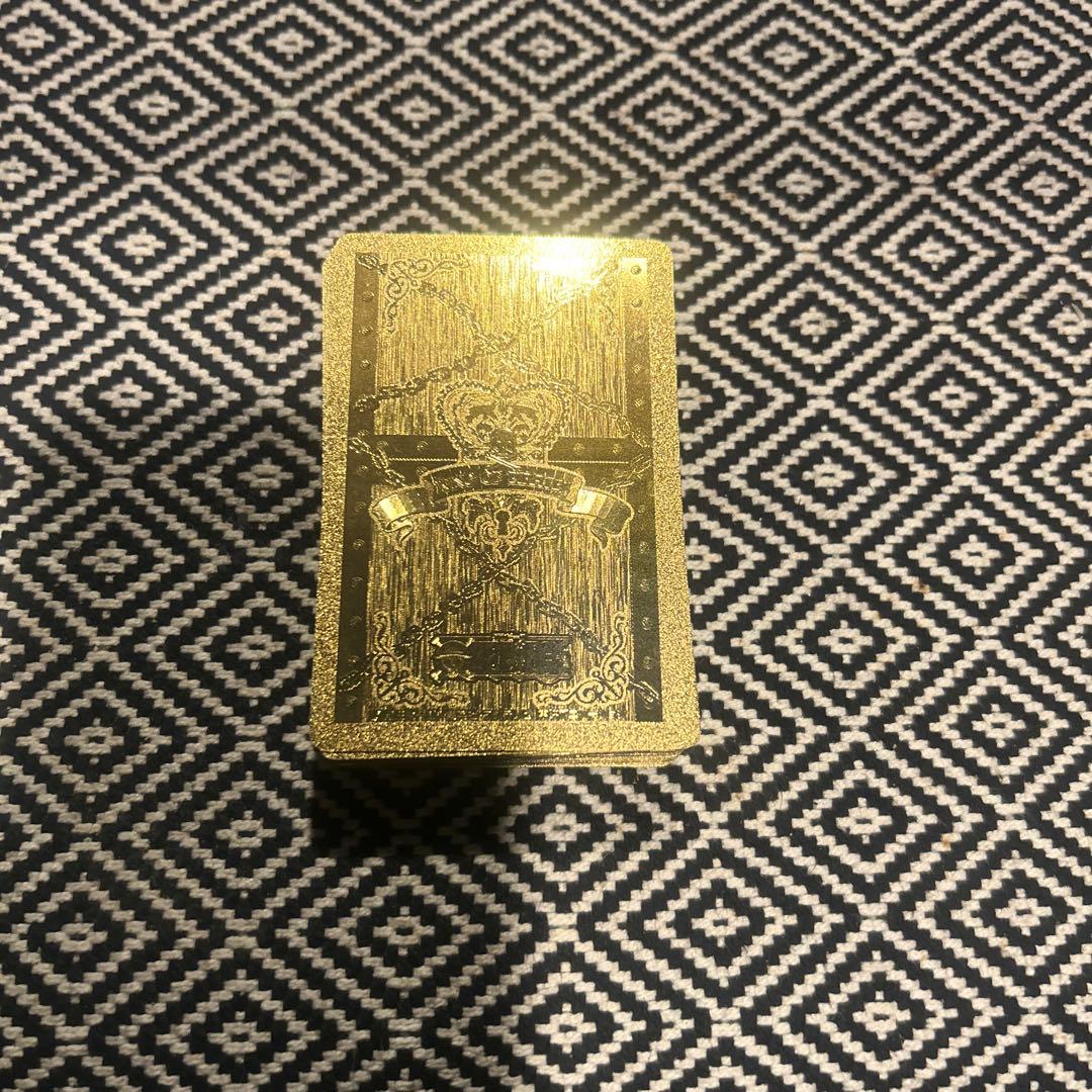 ワンピース　金色トランプカードセット　激レア