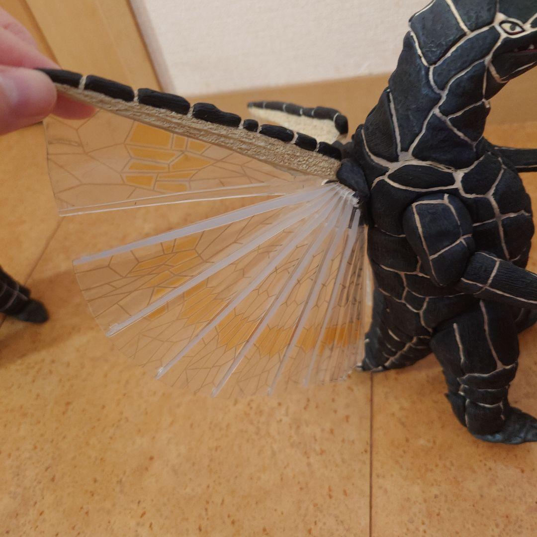 エクスプラス大怪獣シリーズ　ドラコ（美品）＆再生ドラコ（ジャンク品）箱無し