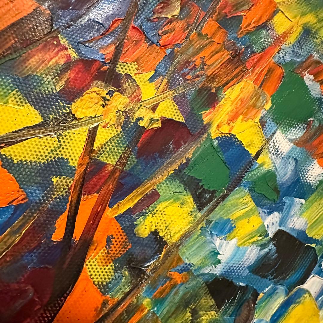 アクリル画　輸入品　絵　インテリア雑貨　絵画　絵画