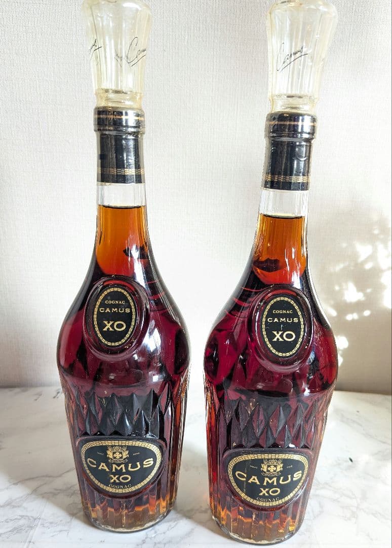 CAMUS XO 2本セット 古酒　箱付き　未開栓　ブランデー