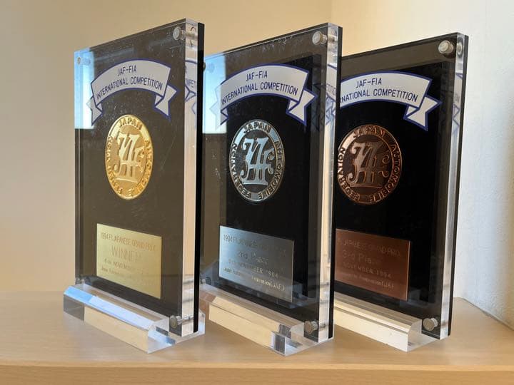 F1 1994 日本GP JAF-FIA 盾 表彰台 ポディウム