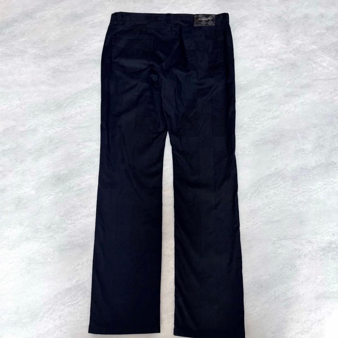 【美品】ブラックレーベル クレストブリッジ シャドーチェック LLサイズ 黒