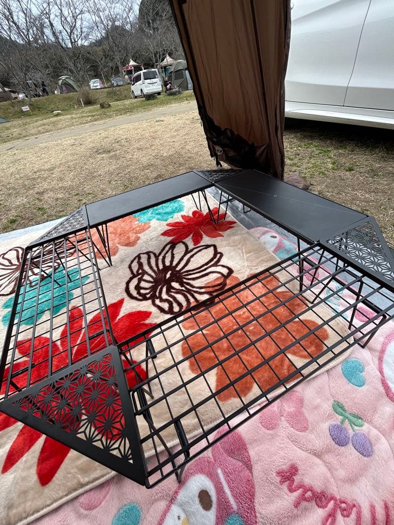 美品 囲炉テーブル キャンピングムーン（Campingmoon ）アウトドア