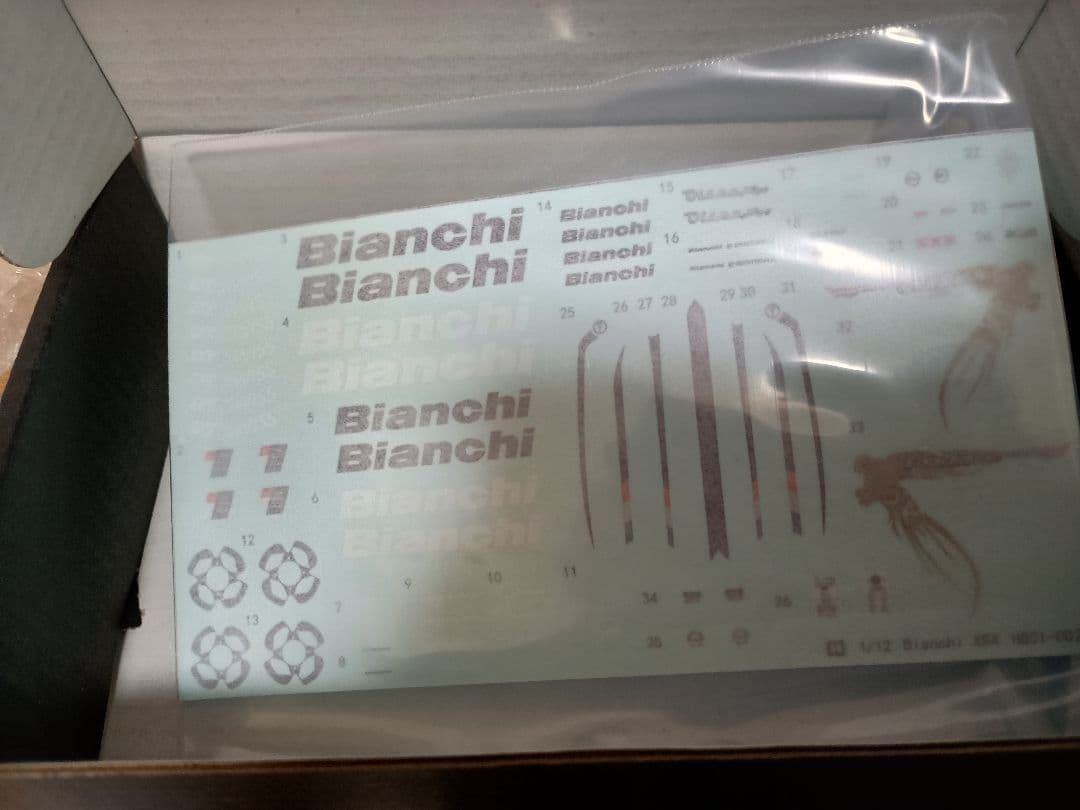 1/12 Bianchi ロードバイク OLTRE XR4 　レジンキット