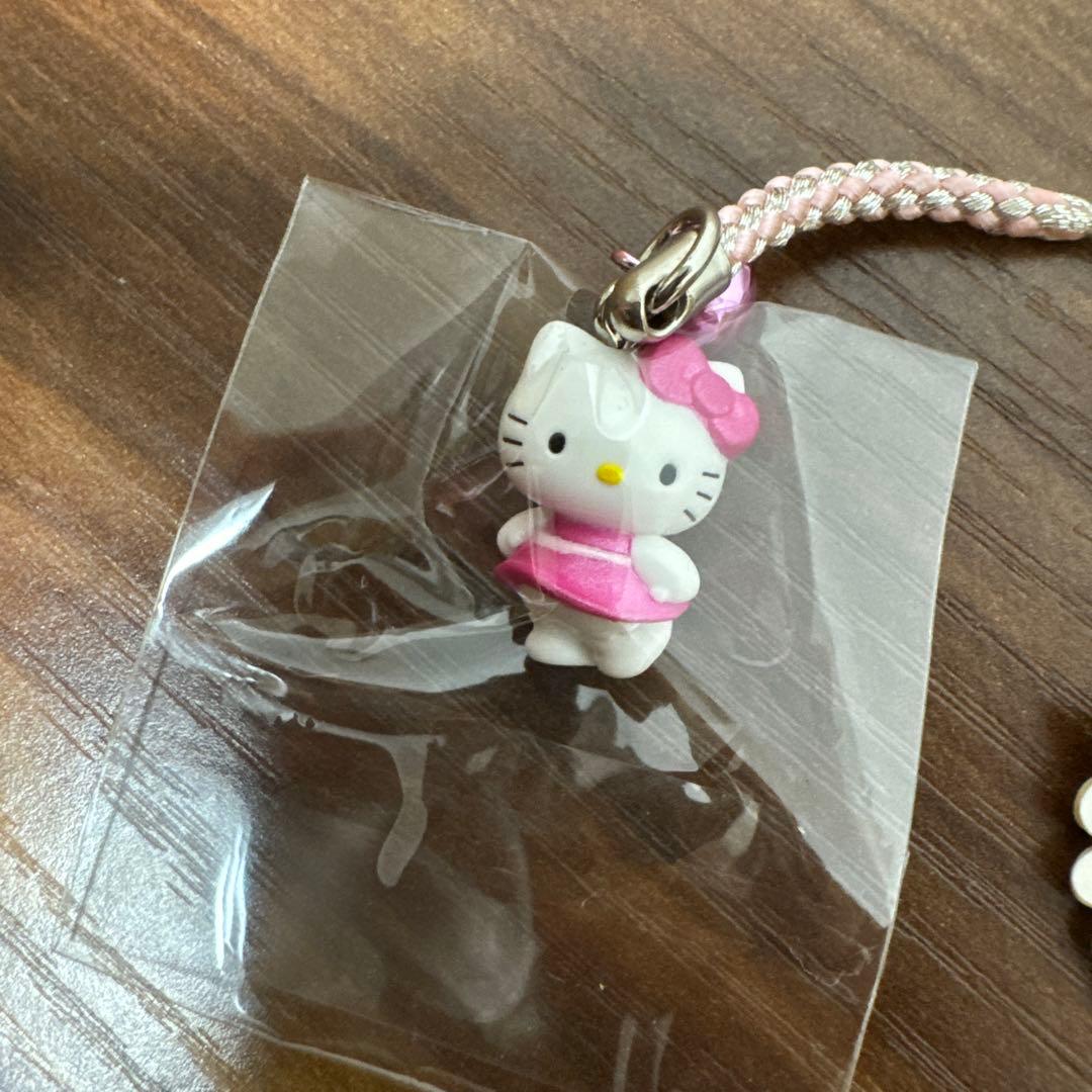 【未使用・送料無料】根付け かぼちゃパンツ 2005年 ドット ピンク