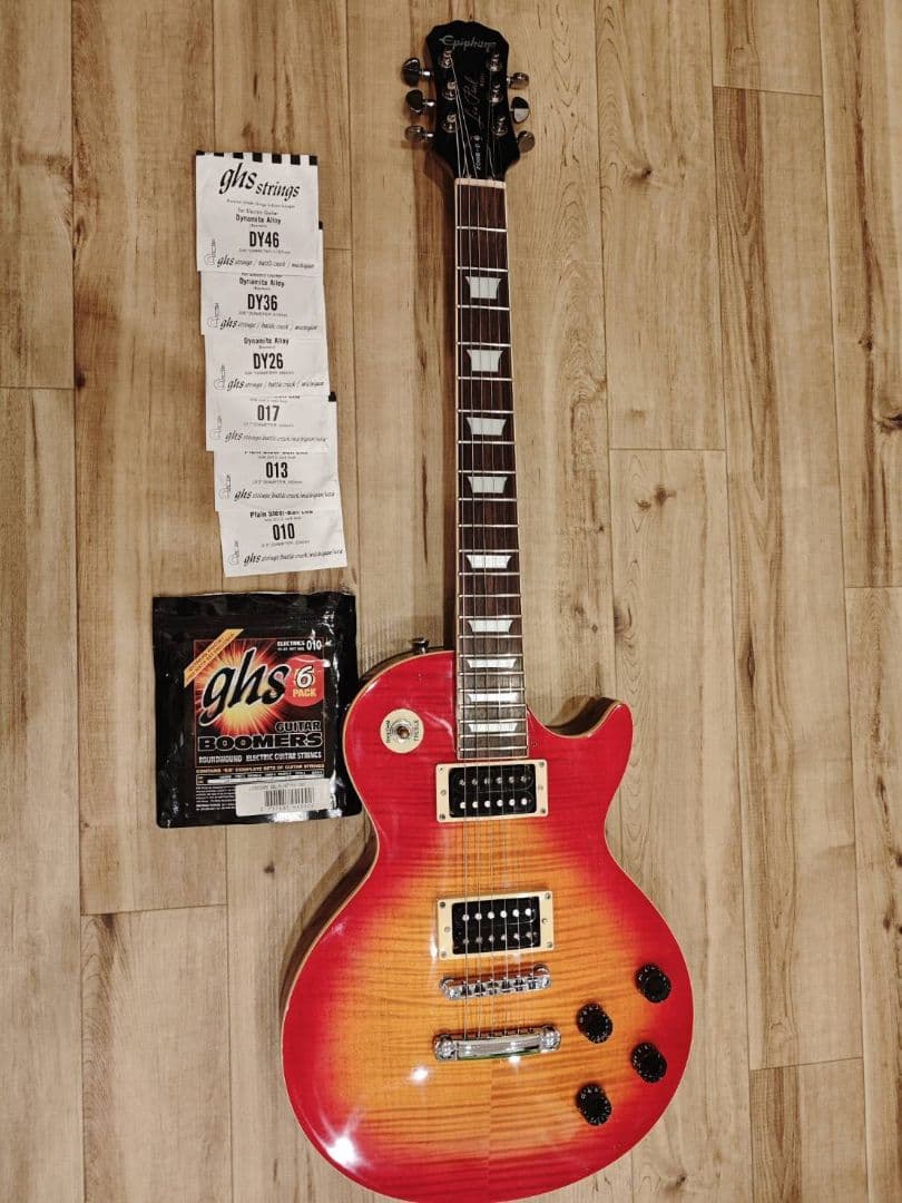 Epiphone エピフォン レスポール チェリーサンバースト