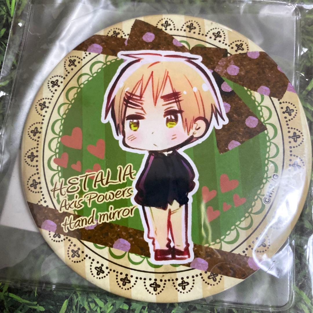 ヘタリア 缶ミラー Axis Powers イギリス 原作絵